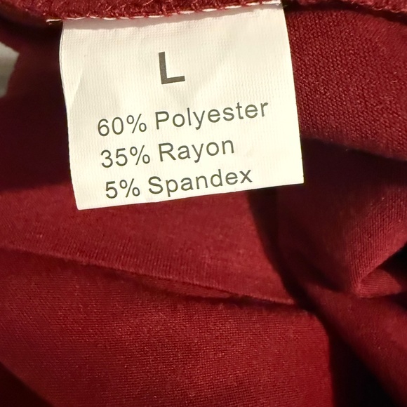 Merry Christmas Red Burgundy Christmas Trees Hoodie - Picture 7 of 9